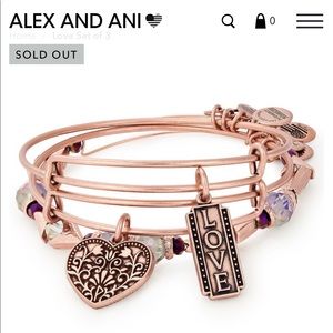 Alex and Ani Set of 3